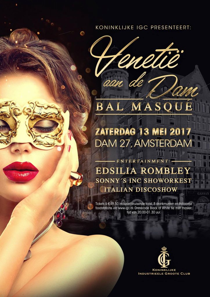 Bal masque met Sonny's inc voor IGC