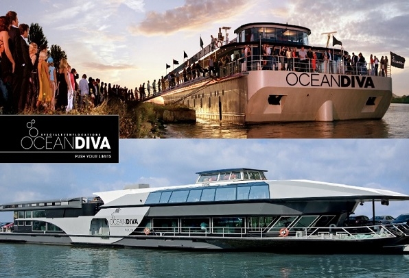Ocean Diva Futura feest op het water