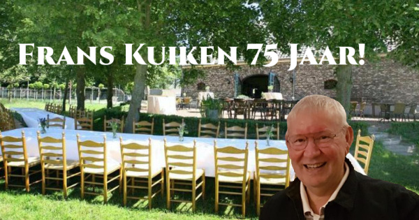 Frans Kuiken viert 75ste verjaardag in stijl met Sonny’s Inc.