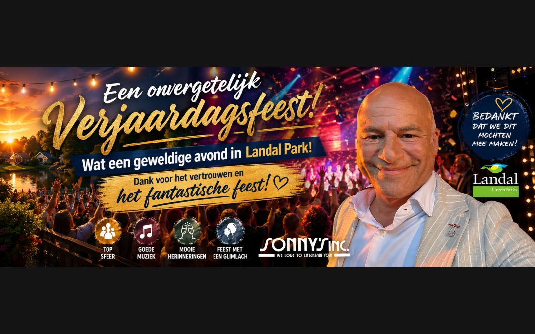 Sonny’s Inc. maakt indruk tijdens exclusief feest in Oisterwijk