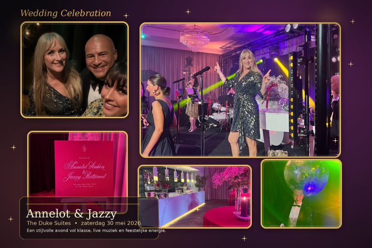 Bruiloft Jazzy en Annelot | Sonny’s Inc. in de Duke Business Club Nistelrode