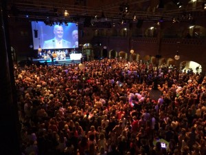 Feest AVL 100 jaar beurs van Berlage