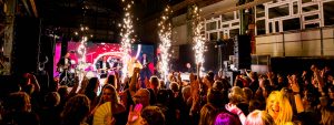 podium vuurwerk
