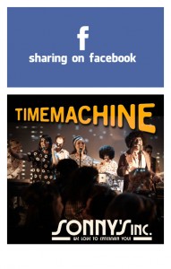 sharing Timemachine on facebook