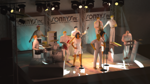 Opstelling Sonny's Inc. met Sonny's Angels